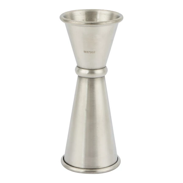 Barfly® M37002 25 mL & 50 mL (0.85 oz. & 1.7 oz.) Stainless Steel Japanese Style Jigger