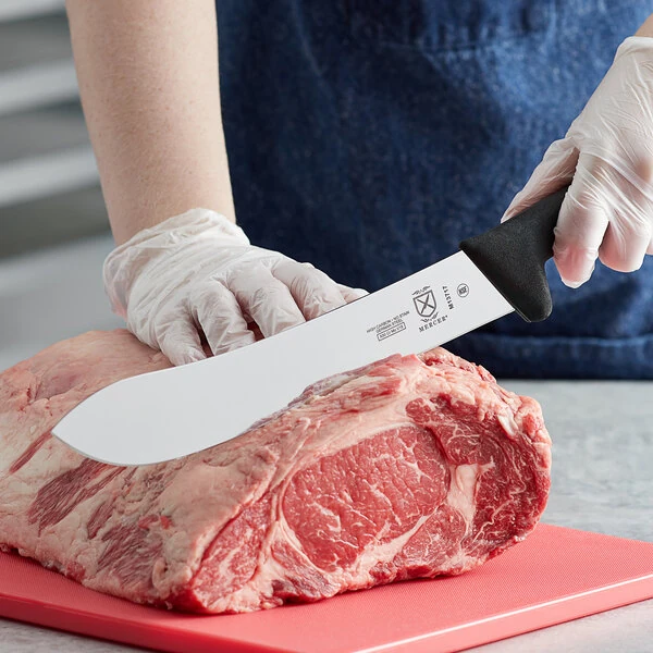 Mercer Culinary M13717 BPX® 10" American Butcher Knife with Nylon Handle
