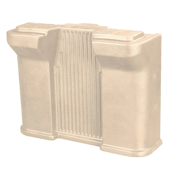 Carlisle 668706 Beige Standard Food Bar Leg for "Six Star" Portable Food Bar