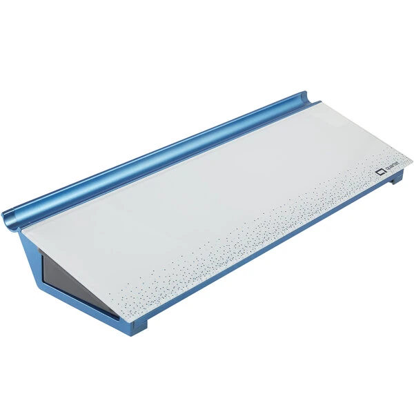 Quartet GDP186D 18" x 6" Dot Frameless Glass Dry Erase Desktop Computer Pad