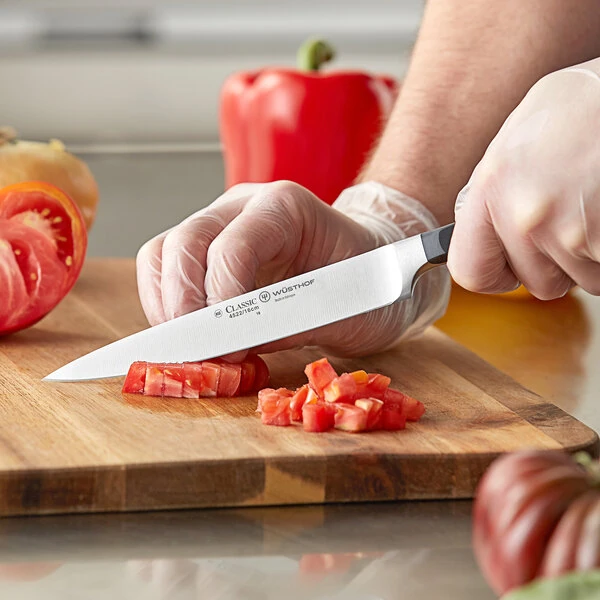 Wusthof 1040100716 Classic 6" Forged Utility Knife with POM Handle