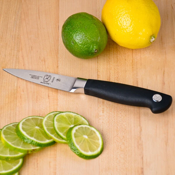 Mercer Culinary M20003 Genesis® 3 1/2" Forged Paring Knife with Full Tang Blade