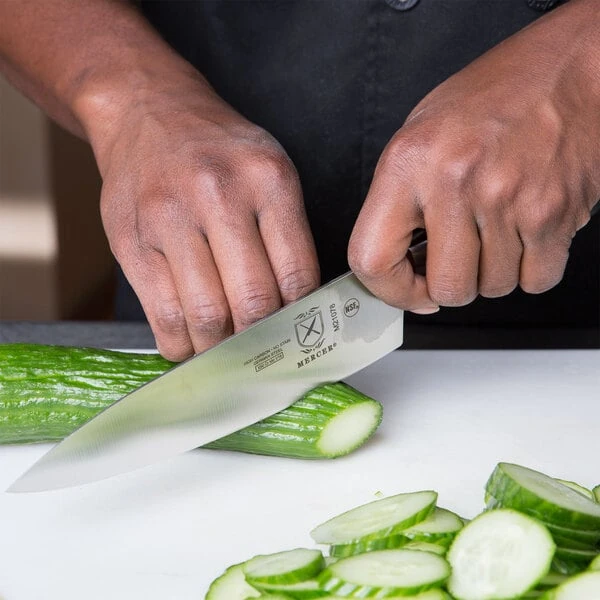 Mercer Culinary M21078 Genesis® 8" Forged Chef Knife with Short Bolster