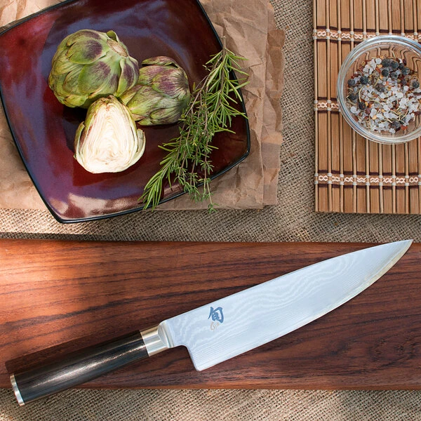 Shun DM0706 Classic 8" Forged Chef Knife with Pakkawood Handle