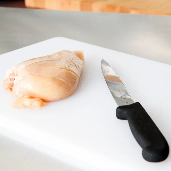 Victorinox 5.3703.20 8" Semi-Flexible Blade Fillet Knife with Fibrox Handle