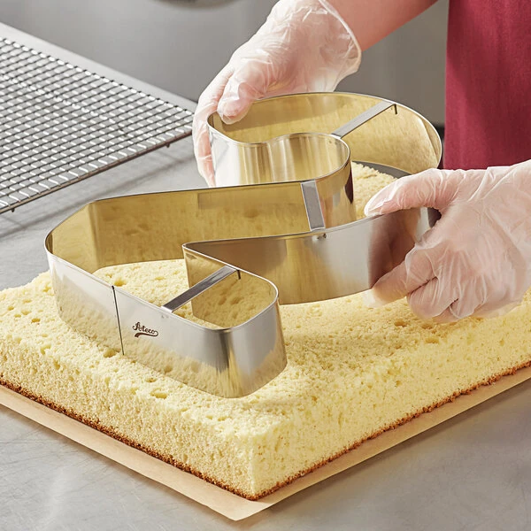 Ateco 6962 11" x 7 3/16" Stainless Steel Number 2 Cutter