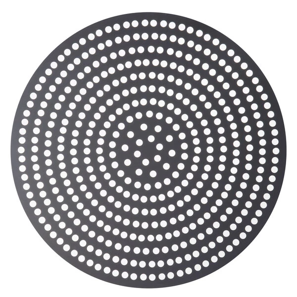 American Metalcraft 18913SPHC 13" Super Perforated Pizza Disk - Hard Coat Anodized Aluminum