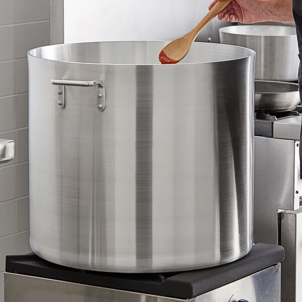 Choice 120 Qt. Heavy Weight Aluminum Stock Pot