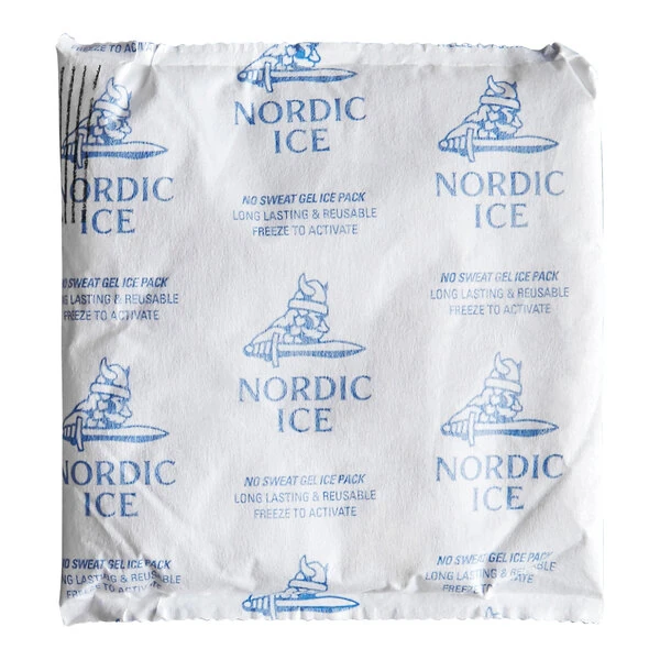 Nordic NS12 12 oz. No Sweat Gel Cold Pack - 48/Case