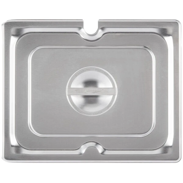 Vollrath 94900 1/9 Size Stainless Steel Slotted Cover for Super Pan 3®