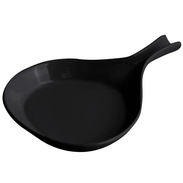 Bon Chef 5011BLK 8" Round Black Sandstone Cast Aluminum Pan