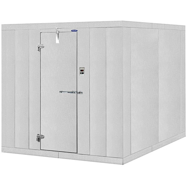 Norlake Fast-Trak 10' x 10' x 7' 7" Outdoor Walk-In Freezer with Remote Refrigeration