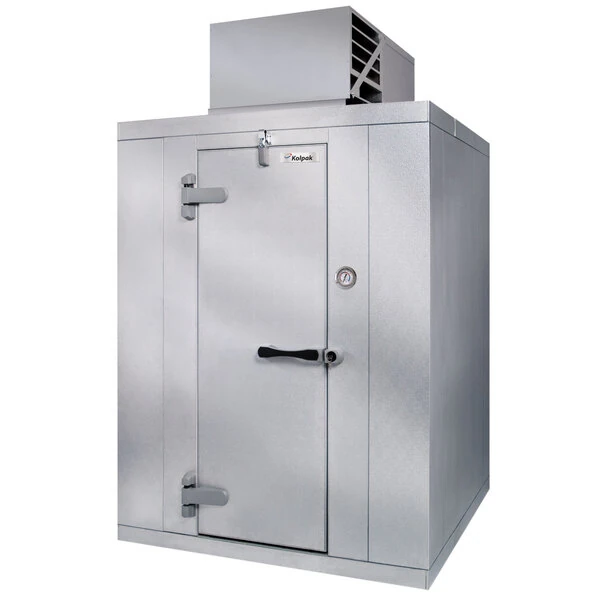 Kolpak P7-1206-FT Polar Pak 12' x 6' x 7' Indoor Walk-In Freezer with Top Mounted Refrigeration
