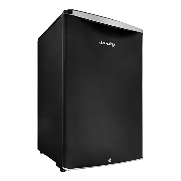 Danby DAR044A6MDB Contemporary Classic 4.4 Cu. Ft. Midnight Black Solid Door Reach-In Refrigerator