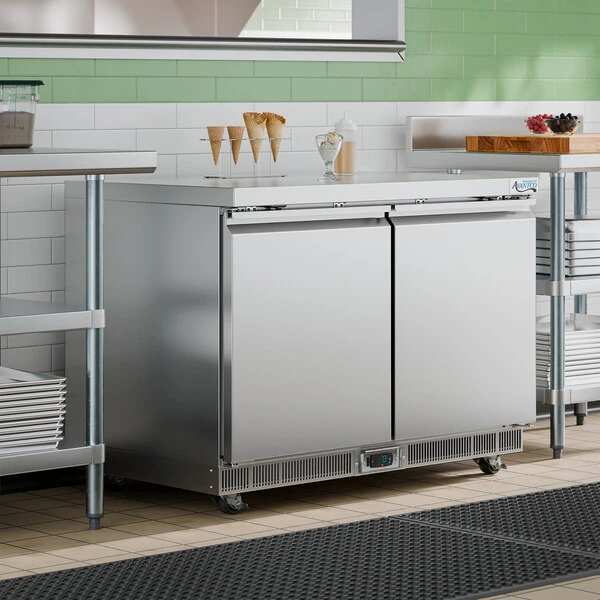 Avantco ZUC-48F-WMS 48" VersaHub WiFi-Enabled Front Breathing Undercounter Freezer