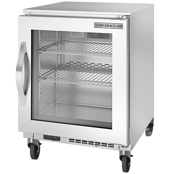 Beverage-Air UCF20HC-25-104 20" Low Profile Undercounter Freezer