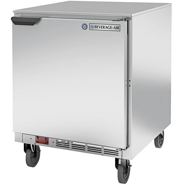 Beverage-Air UCF27AHC-104 27" Shallow Depth Low Profile Undercounter Freezer