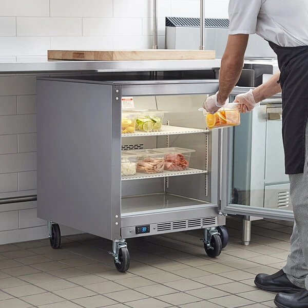 Beverage-Air UCF27AHC-25-ADA 27" Glass Door Undercounter Freezer