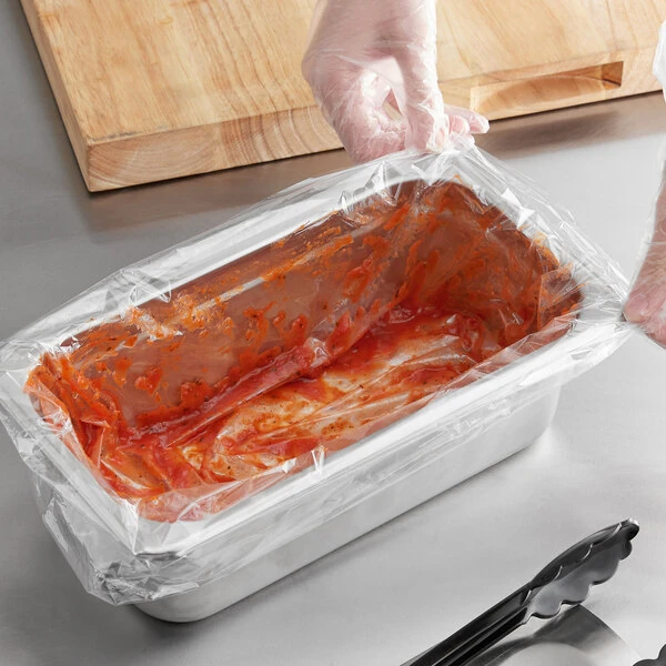 LK Packaging 1/4 & 1/3 Size Steam Table PTL Pan Liner - 200/Case