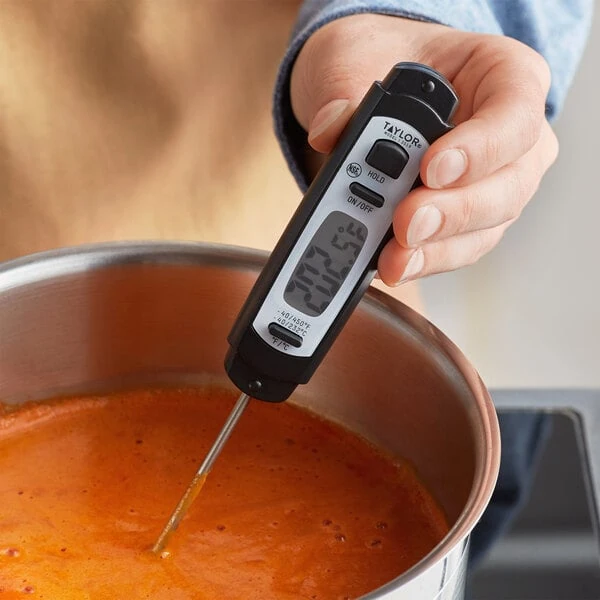 Taylor 3519FDA 3 3/16" Digital Pocket Probe Thermometer