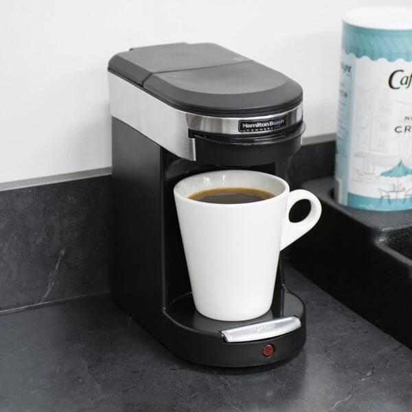 Hamilton Beach HDC200S Stainless Steel Single Serving Pod Coffee Maker - 120V, 500W
