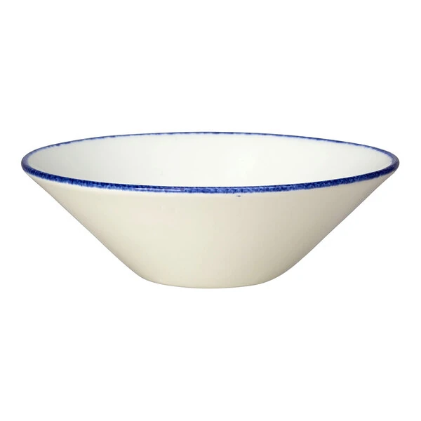 Steelite Performance Blue Dapple 19.25 oz. Essence Bowl - 24/Case