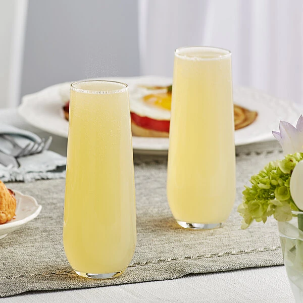 Libbey 228 8.5 oz. Customizable Stemless Flute Glass - 12/Case