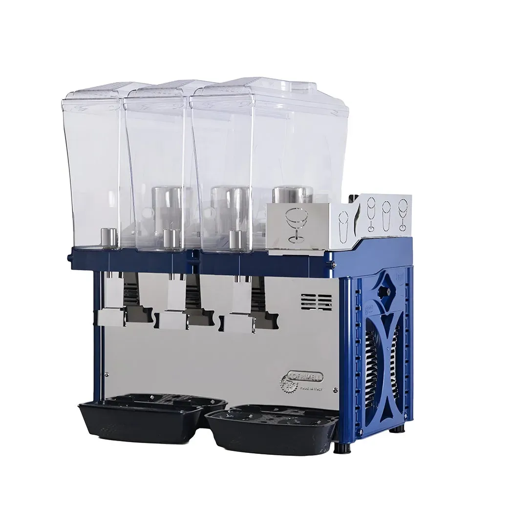 Cofrimell, Juice Dispenser, 3 × 5 L Capacity, 330 W, Blue