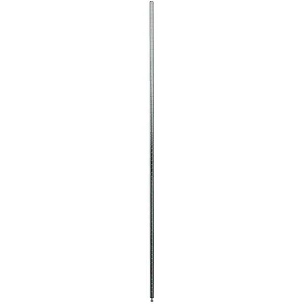 Eagle Group P74-Z 74" Stationary Post for EAGLEbrite® Zinc NSF Wire Shelving
