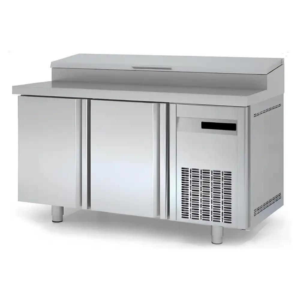 Coreco, Salad Chiller, 362 L Capacity, Stainless Steel, Silver, 2 Doors, Electric, 230V, 1–8 °C