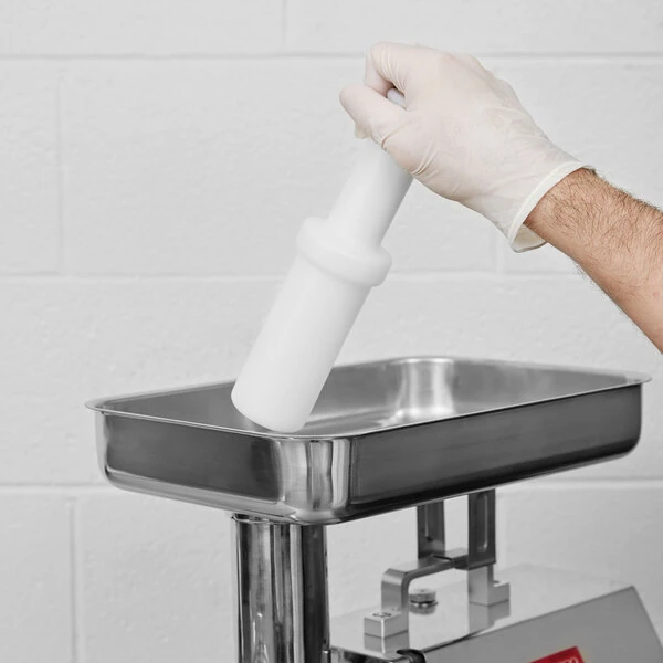 Avantco 177MGSTOMP Plastic Pusher for MG12, MG12R, and MG22 Meat Grinders
