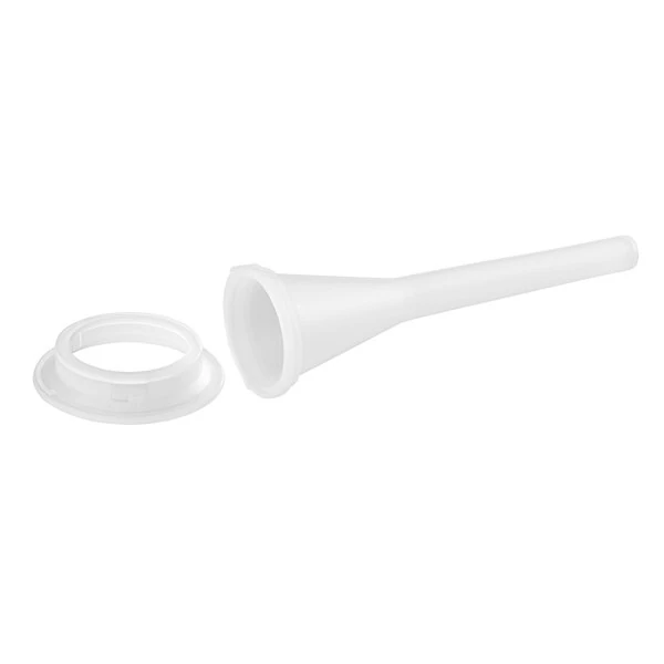 Avantco 177MG12TUBE6 #12 Sausage Stuffer Flange and 3/8" Stuffer Tube for MG12 and MG12R Meat Grinders