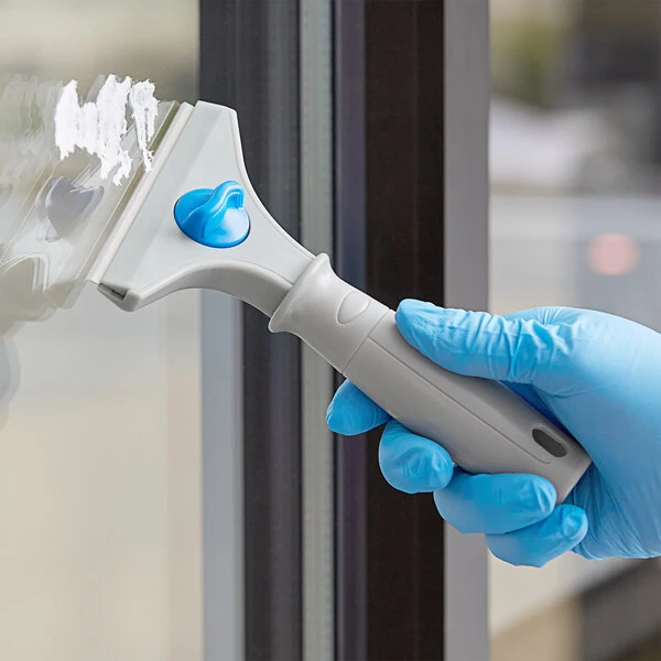 Lavex 4" Glass Scraper with Safety Cap