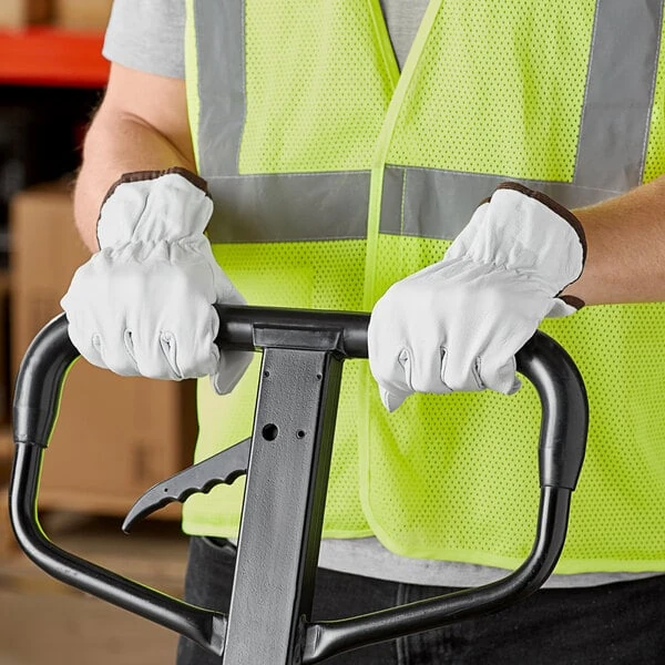 Cordova Gray Premium Grain Goatskin Leather Driver's Gloves - Vendpacked - Medium - Pair