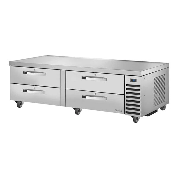 True TRCB-72-HC~SPEC3 Spec Series 72 3/8" Refrigerated Chef Base with 4 Drawers