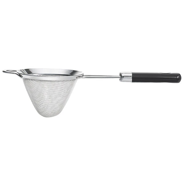 OXO SteeL® 8 1/2" x 3 1/4" Fine Mesh Strainer 3112000