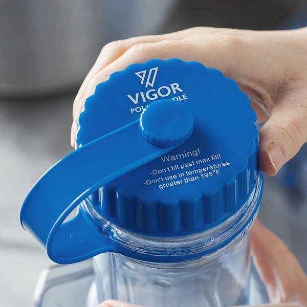 Vigor Plastic Tethered Caps for Vigor Polar Cooling Paddles - 2/Pack
