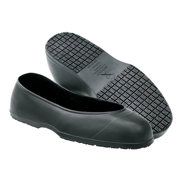 SR Max SRM1111 Unisex XL Black Rubber Non-Slip Cold Storage Overshoe