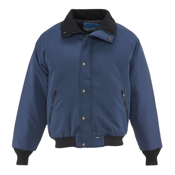 RefrigiWear ChillBreaker Navy Insulated Jacket 0450RNAVLAR - Large