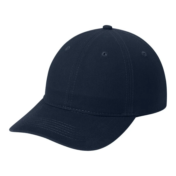 Port & Company CP77 Customizable Navy 6-Panel Dad Cap - Unstructured, Low Profile