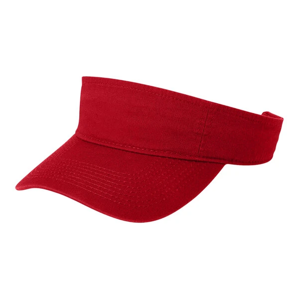 Port & Company CP45 Customizable Red Visor