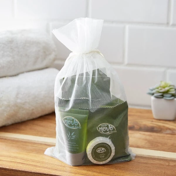 Novo Terra Eucalyptus and Lemon Myrtle 11-Piece Hotel Amenity Toiletries Kit - 15/Case