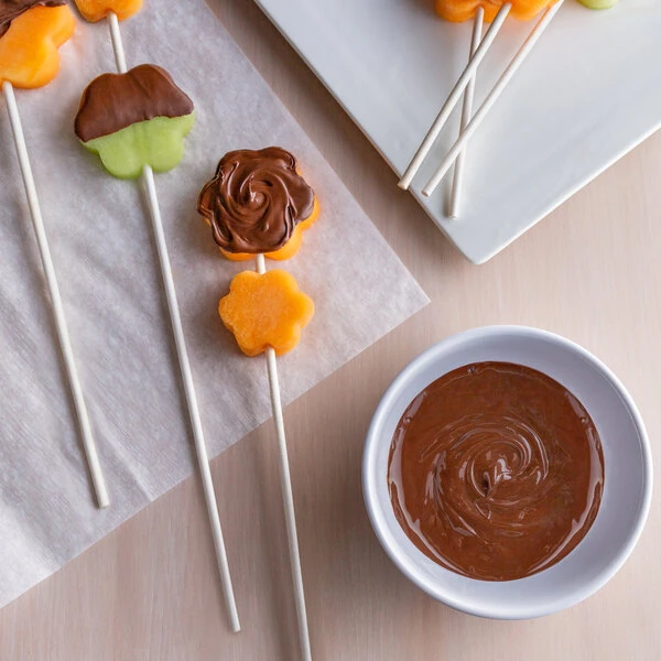 Paper Chocolate Rose / Fruit Stick 11 3/4" x 11/64" - 4,700/Case