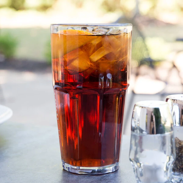 GET 9922-1-CL Bahama 22 oz. Clear Customizable SAN Plastic Tumbler - 72/Case