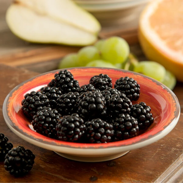 Carlisle 5401852 Mingle 4.5 oz. Fireball Melamine Fruit Bowl - 48/Case