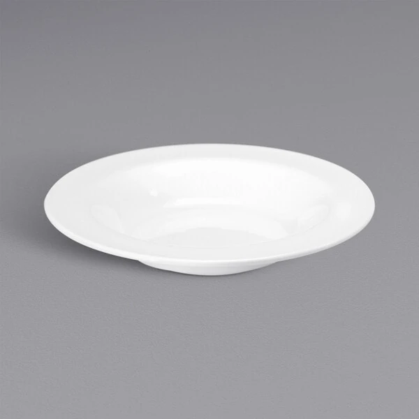 Oneida Gemini by 1880 Hospitality F1130000740 20 oz. White Bone China Soup Bowl - 24/Case