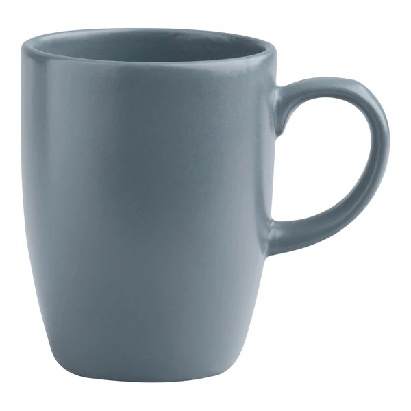 Santa Anita Reflections 10.5 oz. Slate Stoneware Mug by Arc Cardinal - 12/Case