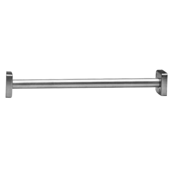 Bobrick B-6107 x 36 ClassicSeries 36" Stainless Steel Heavy-Duty Shower Curtain Rod with Satin Finish