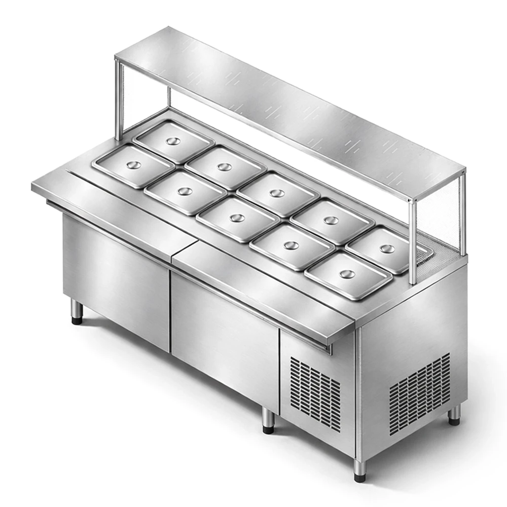 Culinex, Salad Chiller, 10 Containers, GN 1/2, 1.265 kW