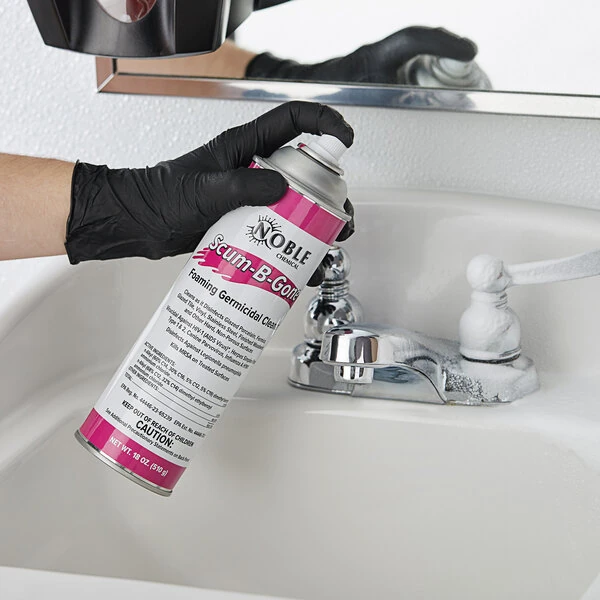 Noble 18 oz. Scum-B-Gone Ready-to-Use Foaming Aerosol Germicidal Bathroom Cleaner